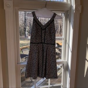 Black and white patterned Mossimo dress